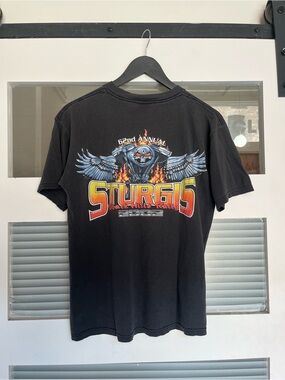 Sturgis 62nd Annual Black Graphic Short Sleeve Tee